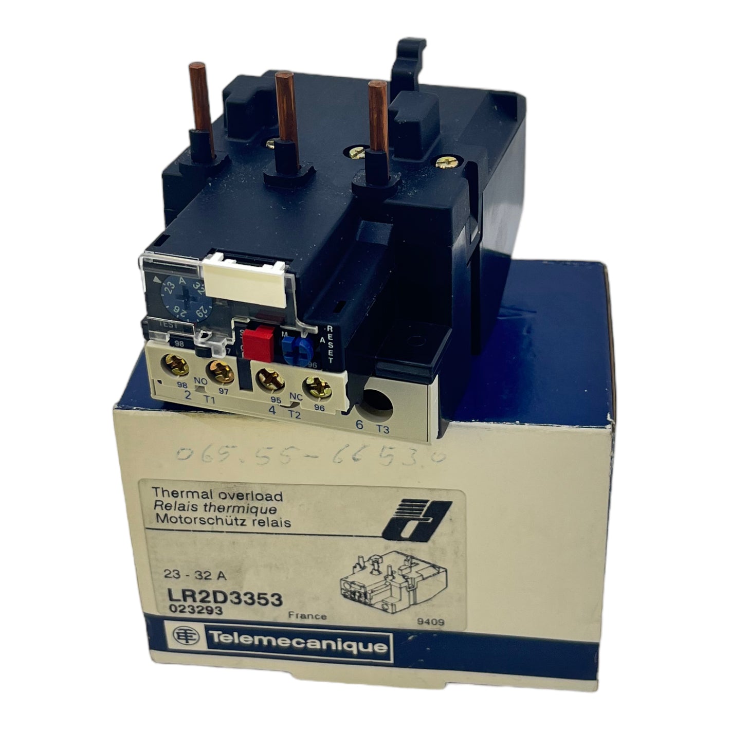 Telemecanique LR2D3353 Overload Relay 600V AC 