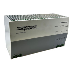 Sunpower DRP-480-24 power supply 200-240V AC 4A 50/60Hz 24V 20A 