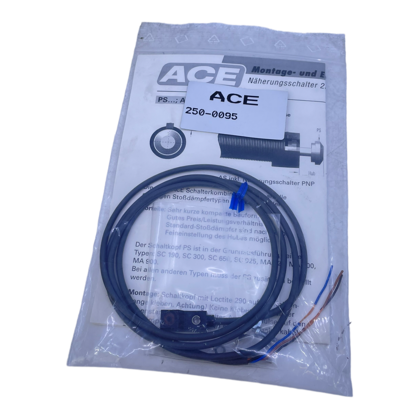 ACE 250-3 PNP proximity switch sensor ACE Sensor 