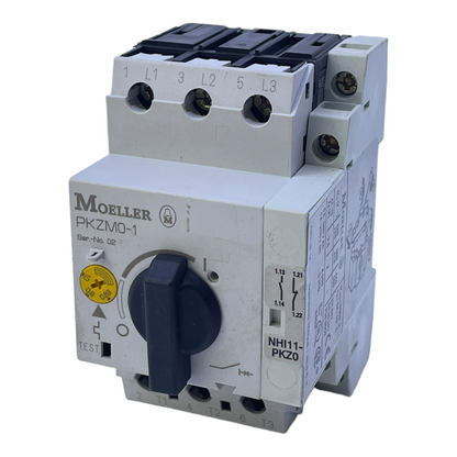 Moeller PKZM0-1 Leistungsschalter 5A 600V AC 1A 250V DC