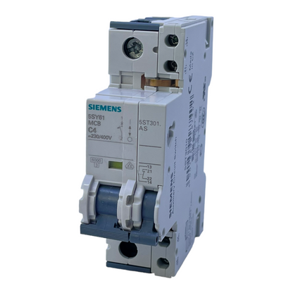 Siemens 5SY61 circuit breaker MCB C4 for industrial use 230/400V