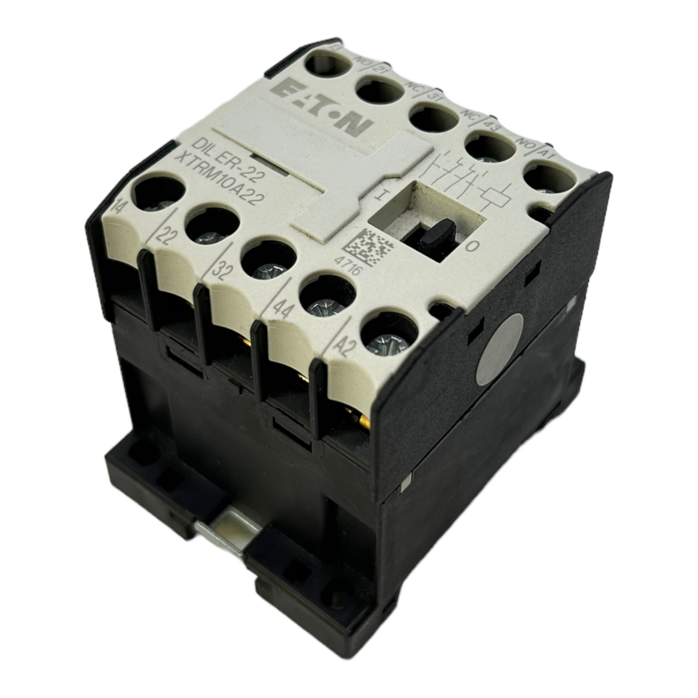Eaton DILER-22 auxiliary switch block for industrial use 230V 50Hz 240V 60Hz