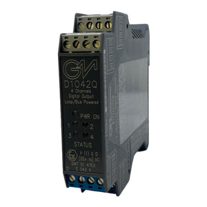 GM D1042Q SINGLE TO FOUR CHANNEL ISOLATOR WITH DIGITAL OUTPUT 21.5-30V DC 