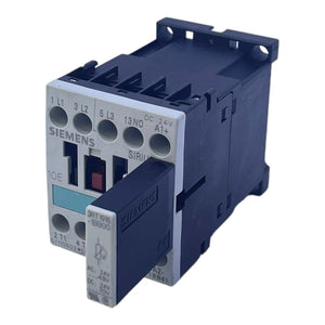 Siemens 3RT1015-1BB41 power contactor +3RT1916-1BB00 3-pole 24Vdc PU: 2 