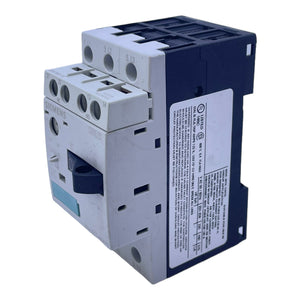 Siemens 3RV1011-0EA10 motor protection switch 0.28→0.4A Sirius Innovation 3RV1 