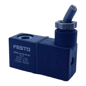 Festo MSFG-24/42-50/60 solenoid coil 4527 24Vdc 4.5W 42Vac 9/7VA 50/60Hz IP00/65