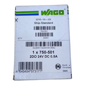 Wago 750-501 SPS-E/A Modul für Serie 75 Wago 750-501 SPS-E/A Modul für  Serie 75