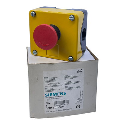 Siemens 3SB1801-8AM Encapsulated pushbutton 