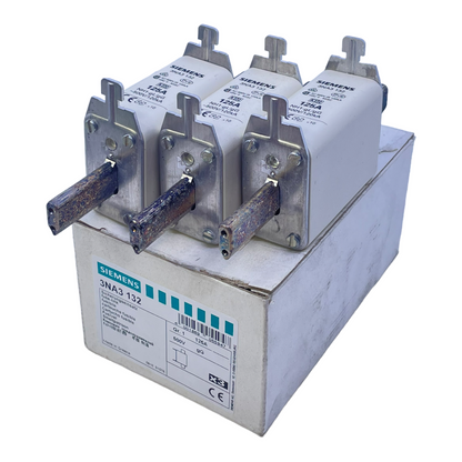 Siemens 3NA3132 NH-Sicherungssatz 125A 500V 120kA VE : 3stk