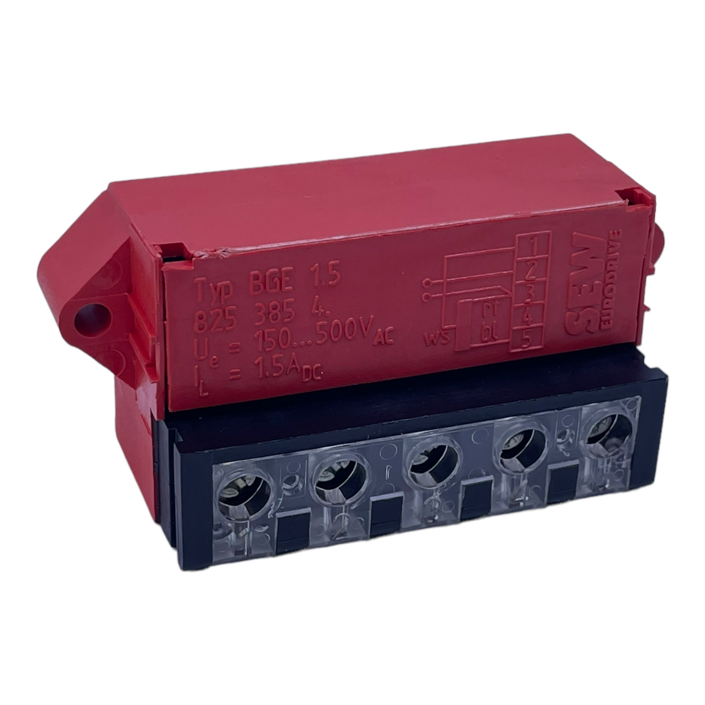 SEW BGE 1.5 brake rectifier 8253854 150…500V AC 1.5A