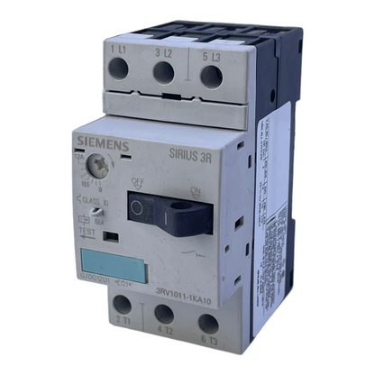 Siemens 3RT1026-1AP00 circuit breaker 3-pole 50/60Hz