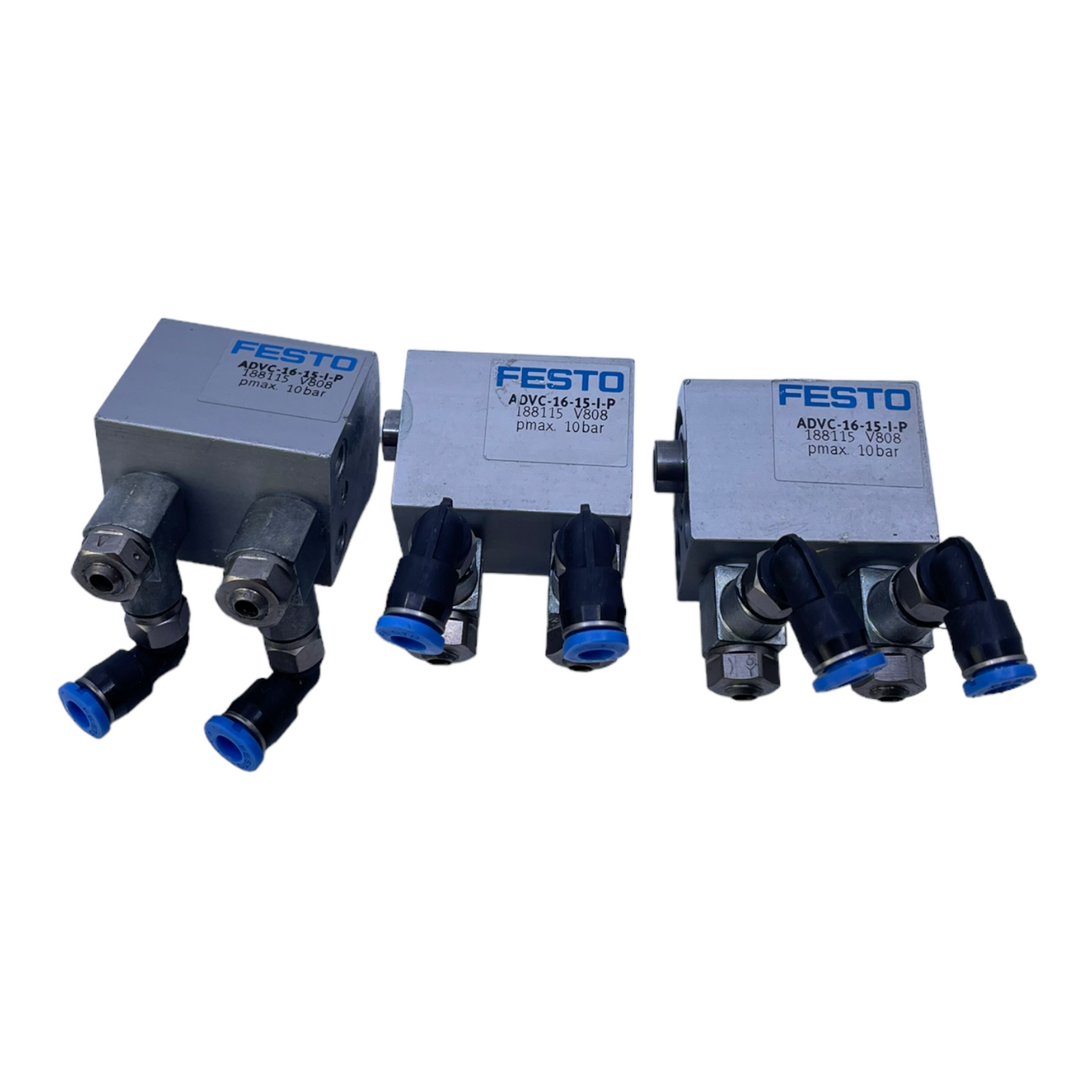 Festo ADVC-16-15-IP short stroke cylinder 18811 for industrial use 1-10bar PU:3pcs