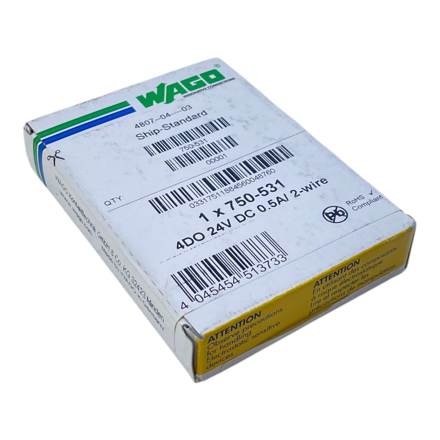 Wago 750-531 E/A-Module für Serie 750 Analog Eingang Wago 750-531 E/A-Module Wag