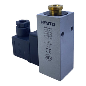 Festo PEV-1/4-B pressure switch 10773 250V AC 125V DC 1-12bar 3Hz 5,000mA 