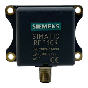 Siemens 6GT2801-1AB10 Reader Simatic 24V 0.05A IP67 8-pin 13.56MHz 