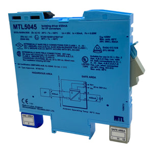 MTL MTL5045 Isolating Driver Barrier 4/20mA 20…35V DC 