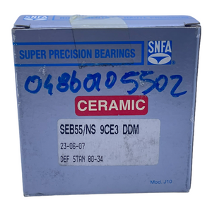 SNFA SEB55/NS9 CE3 DDM precision ball bearing