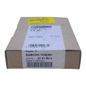 Phoenix Contact SUBCON15/M-SH Busstecker 2761606 Phoenix Contact SUBCON15/M-SH B