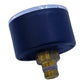 SMC 0 to 2.5 bar F+R100 pressure gauge blue 