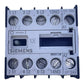 Siemens 3TF2010-0BB4 power contactor 3-pole 9A 4 kW DC 24V 1-NO IEC 60947 