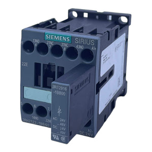 Siemens 3RH2122-1BB40 + 3RT2916-1BB00 contactor relay 10A 24V DC IP20 690V AC SIRIUS 