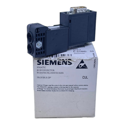 Siemens 6ES7-972-0BA50-0XAO PROFIBUS bus connector 