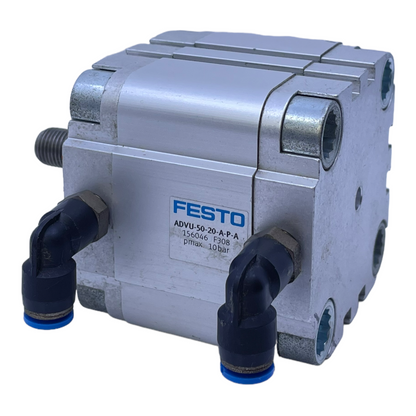 Festo ADVU-50-20-APA pneumatic cylinder 156046 pmax 10bar 