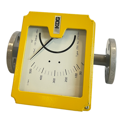 KDG Houdec Type 250 No 376084 0-500 l/min flow meter for industrial use