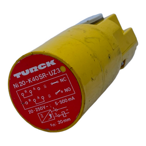 Turck Ni20-K40SR-UZ3 Inductive sensor for industrial use 20-250V 