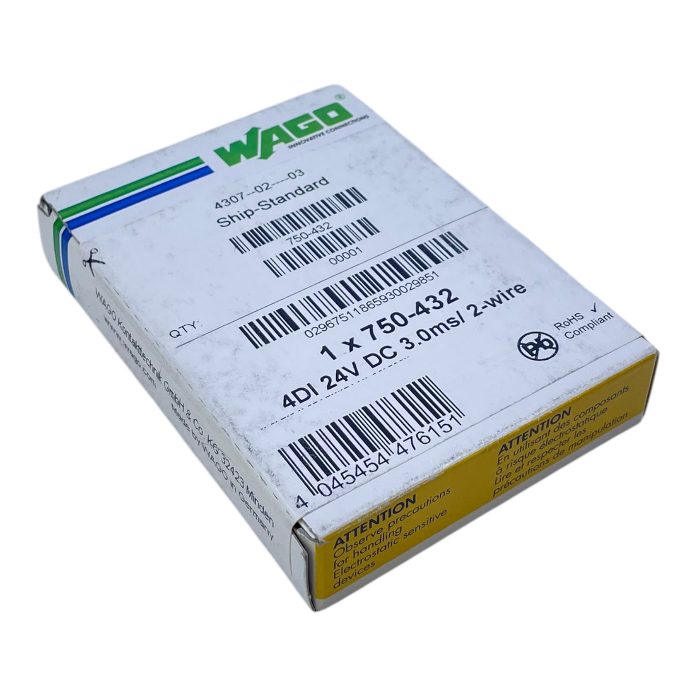 Wago 750-432 SPS-E/A Modul für E/A-System Wago 750-432 SPS-E/A Modul für E/A-Sys