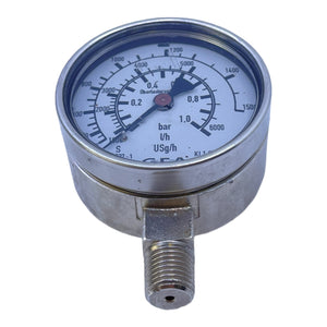 GEA 0001-1160-600 Druckmanometer für industriellen Einsatz GEA 0001-1160-600