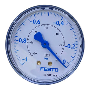 Festo VAM-63-V1/0-R1/4-EN Vakuummeter für industriellen Einsatz 537811 VAM-63-V1