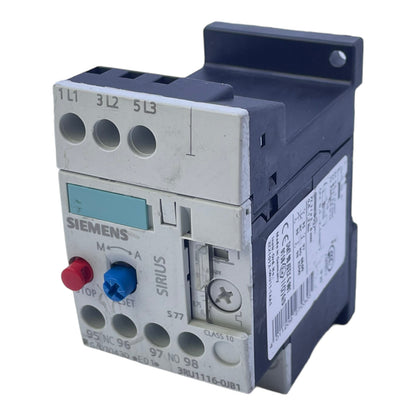 Siemens 3RU1116-0JB1 overload relay 0.7-1A motor protection 690 V 