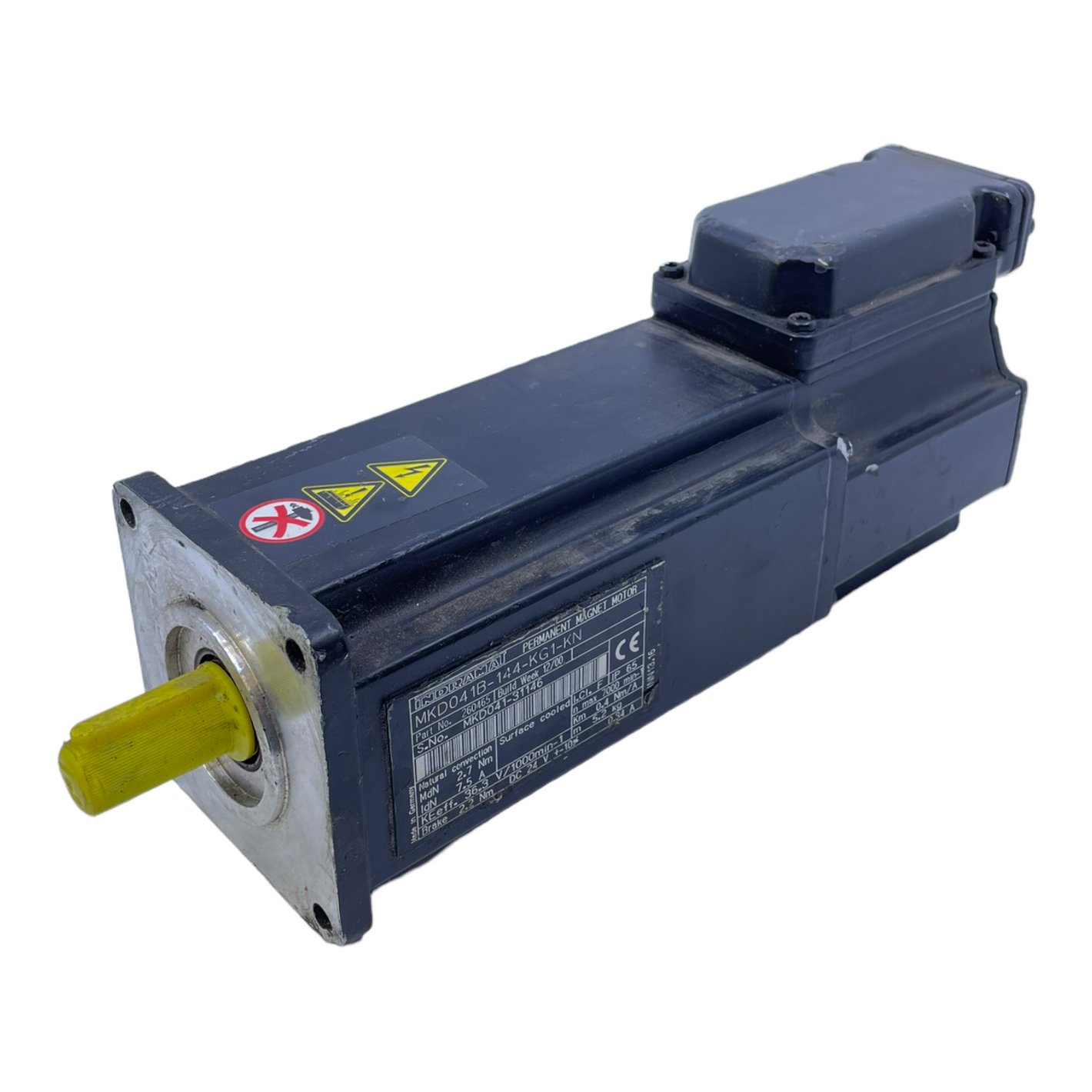 Indramat MKD041B144KG1KN Servomotor 260465 DC 24 V +-10% 0.34А IP 65 Indramat