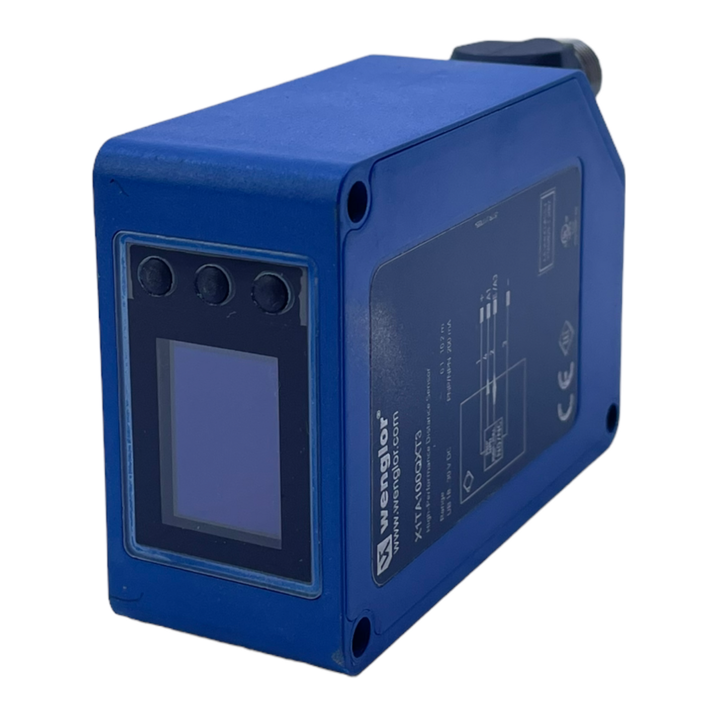 Wenglor X1TA100QXT3 laser distance sensor 18...30V DC 100mA 50Hz