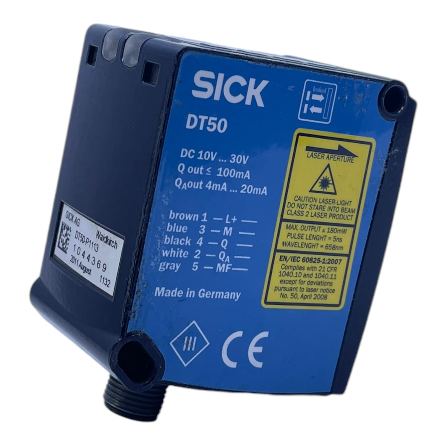 Sick DT50-P1113 Distanzsensor für industriellen Einsatz 1044369 Sick DT50-P1113