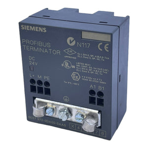 Siemens 6ES79720DA00-0AA0 Profibus Terminator 28.8V DC 