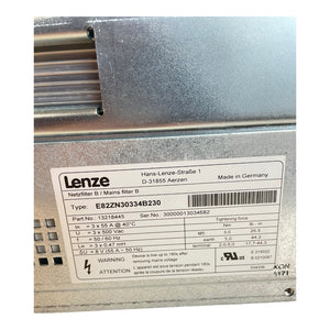 Lenze E82ZN30334B230 13218445 Servo Regler Positionsregler Industrie Einsatz