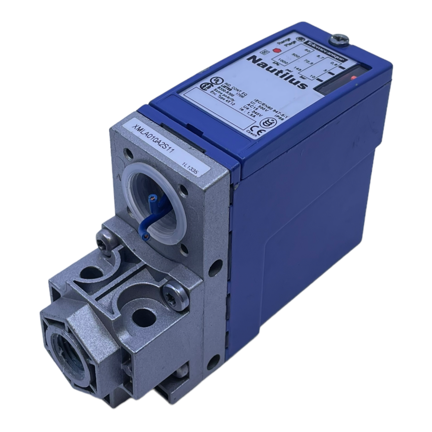 Telemecanique XMLA010A2S11 differential pressure switch IP66 Ui:500V AC15 Ue:240V 1.5A 