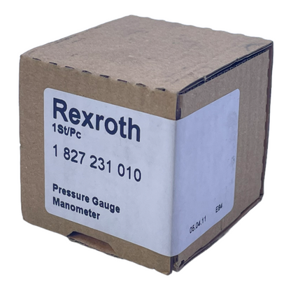 Rexroth 1827231010 pressure gauge new