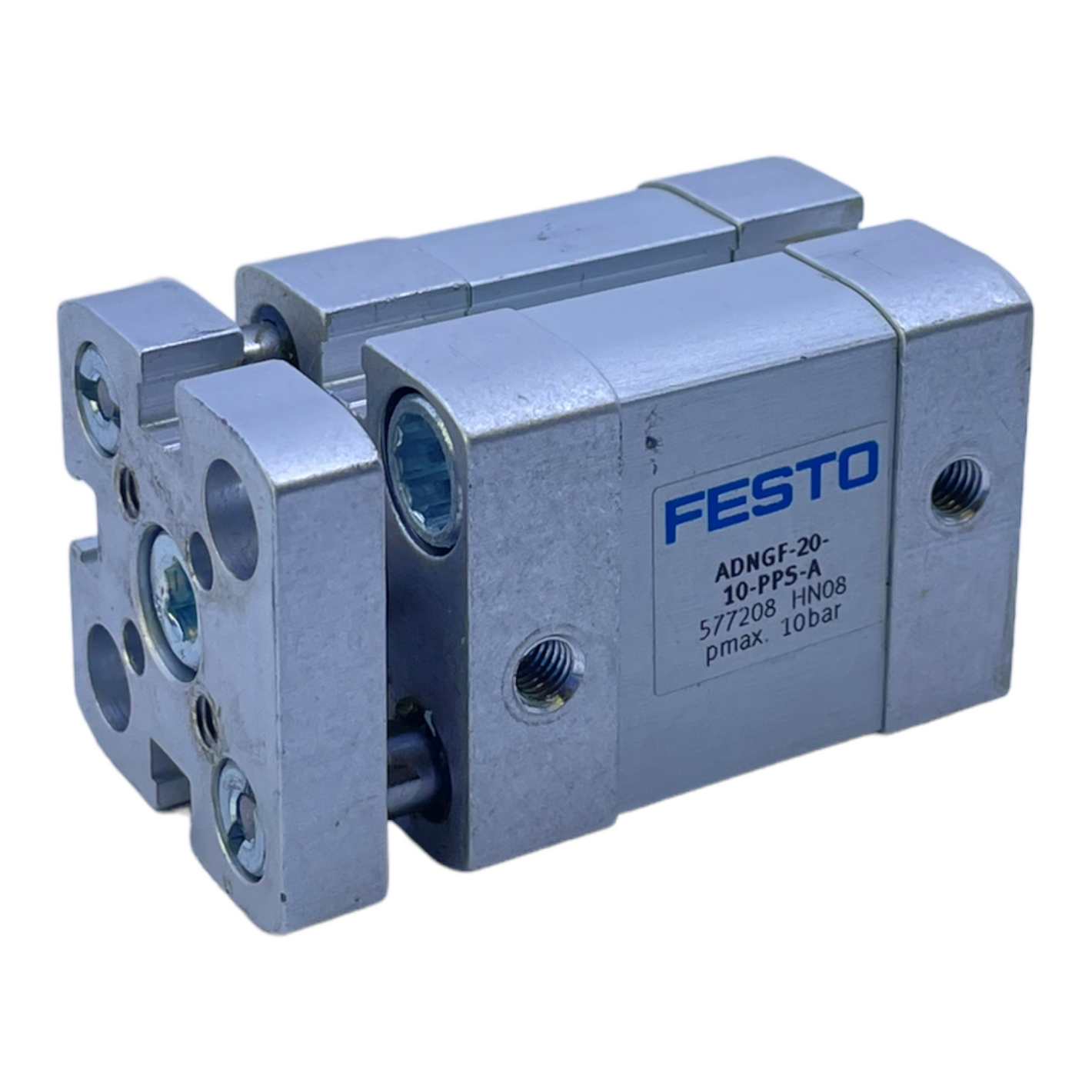 Festo ADNGF-20-10-PPS-A compact cylinder 577208 1.9 to 10 bar double-acting