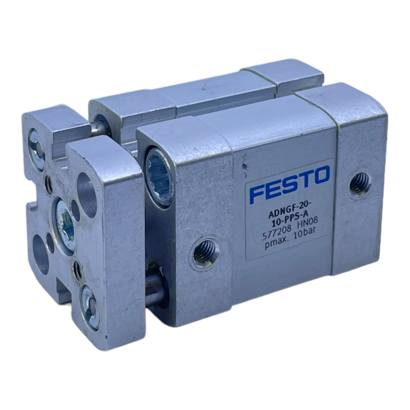 Festo ADNGF-20-10-PPS-A Kompaktzylinder 577208 1,9 bis 10bar doppeltwirkend