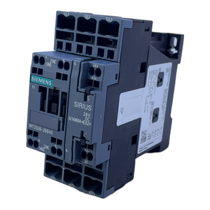 Siemens 3RT2026-2BB40 power contactor for industrial use 24V DC 50/60Hz