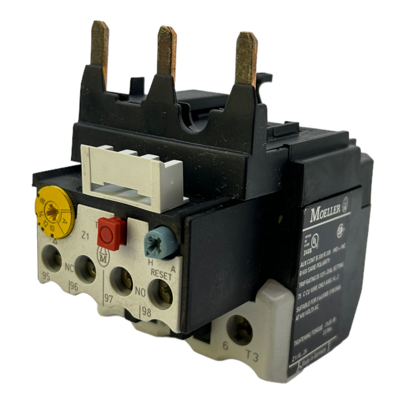 Moeller Z1-16 overload relay for industrial use 10…16A overload relay