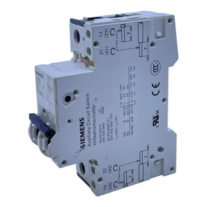 Siemens 5SY61MCB C6 power contactor +5ST3010AS 230/400V 6/2A contactor 