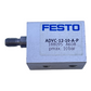 Festo ADVC-12-10-A-P Kurzhubzylinder 188095 1 bis 10bar Kurzhubzylinder VE:2stk