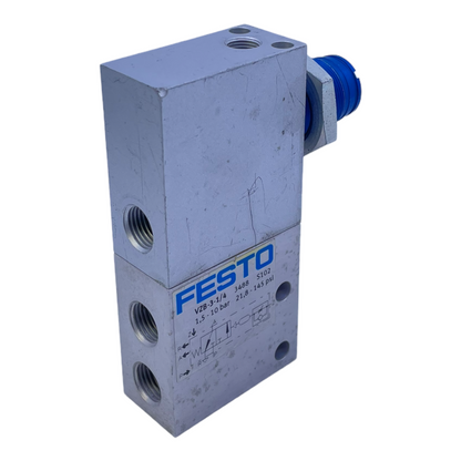 Festo VZB-3-1/4 time delay valve 3488 1.5-10bar 21.8- 45psl S102 Festo 