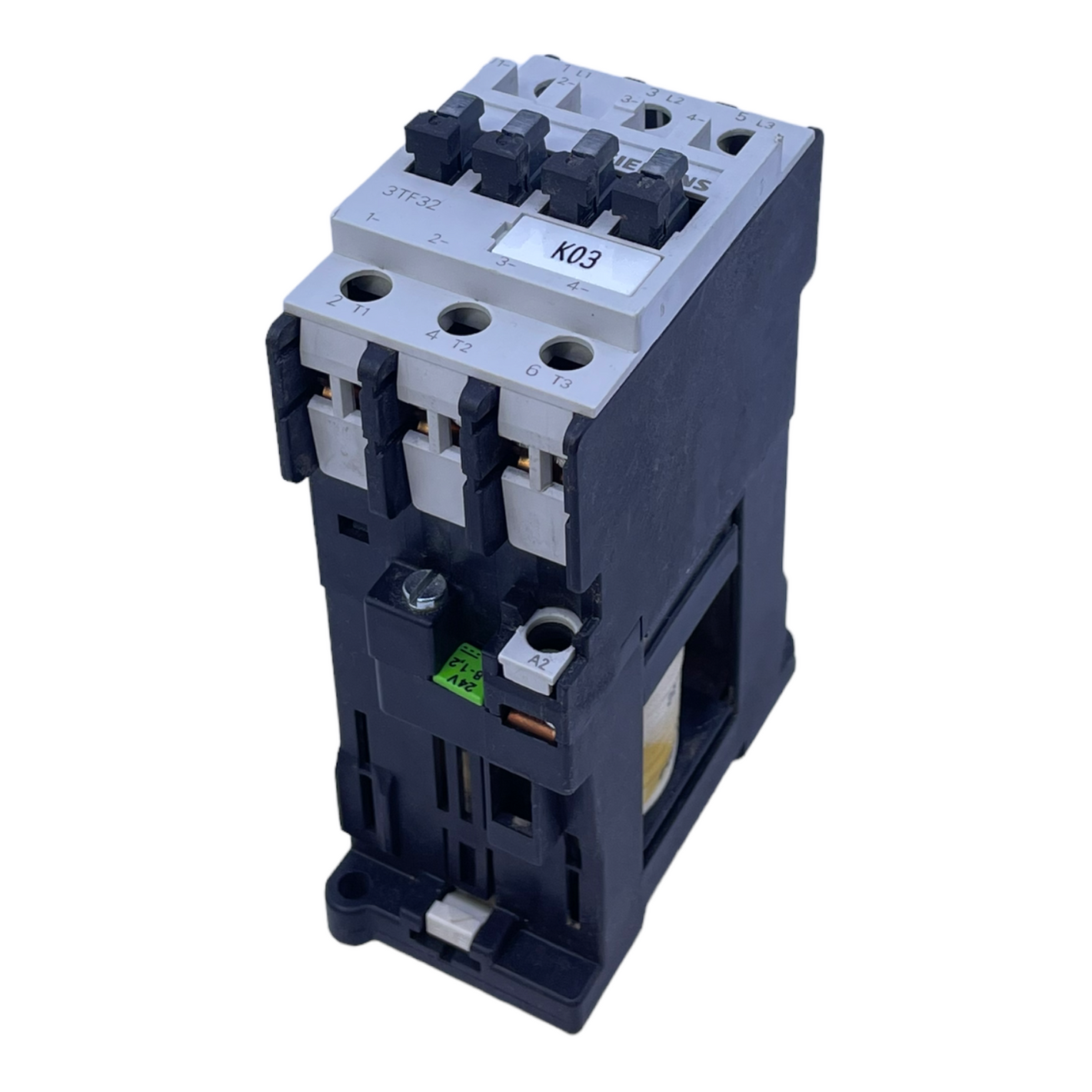 Siemens 3TF3200-0B power contactor 24V DC 