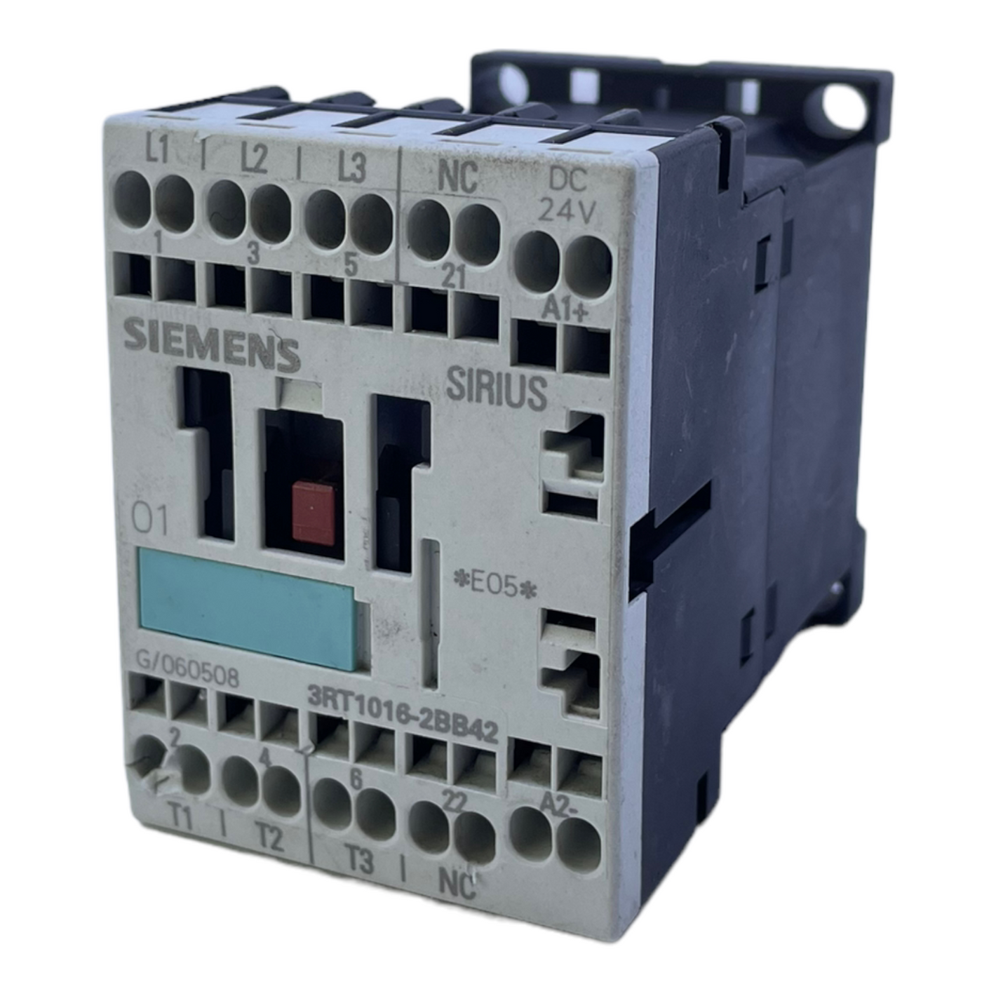 Siemens 3RT1016-2BB42 power contactor 24V DC