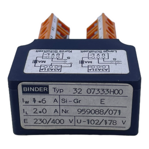 Binder 32 07333H00 Kontaktelement 230/400V VE:2stk